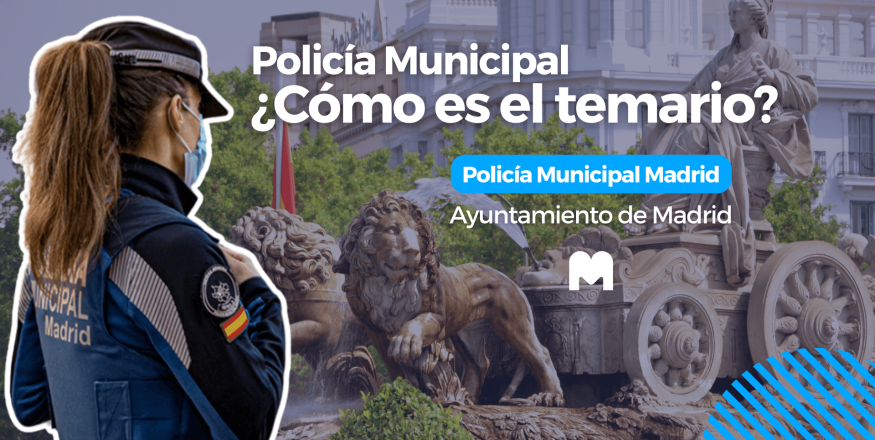 temario policia municipal madrid pdf​ 2024