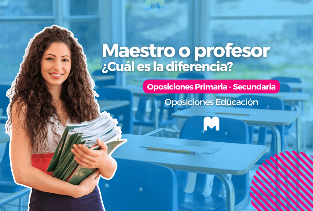 ¿Maestro o profesor? No son lo mismo y aquí te contamos por qué