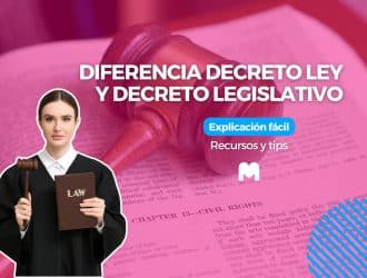 Diferencia decreto ley y decreto legislativo: explicación fácil