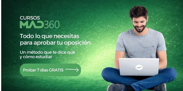 CURSOS MAD360, todo lo que necesitas para aprobar tu oposición