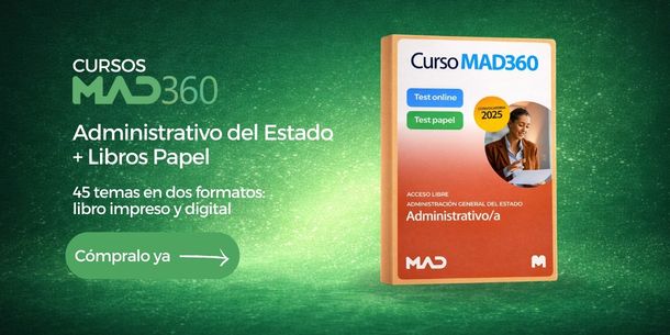 temario de Administrativo del Estado + libros en papel; 45 temas en 2 formatos