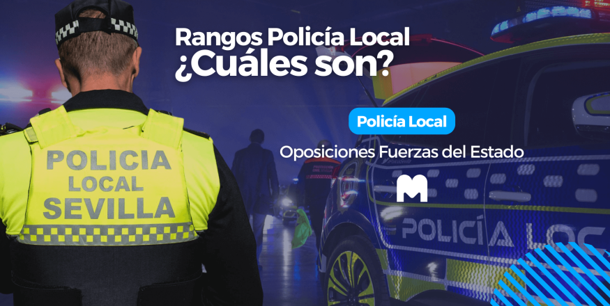 rangos e insignias en la policia local