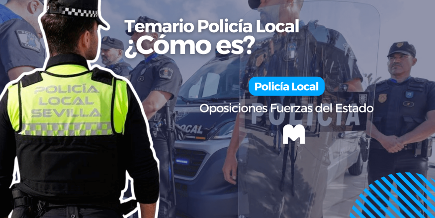 como son los temarios de policia local