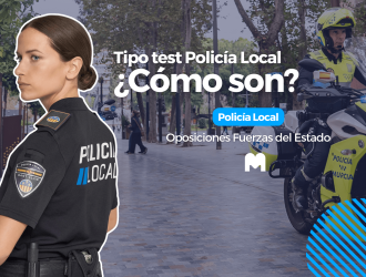 tipo test policia local
