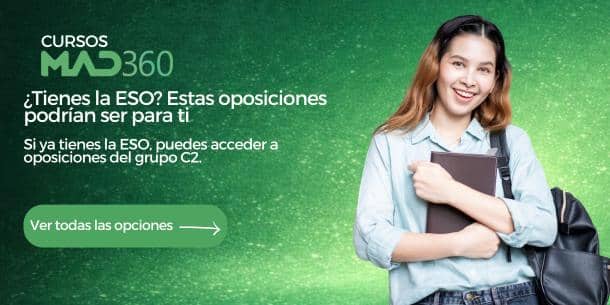 ¿Y si tienes la ESO? Otras oposiciones a las que puedes presentarte