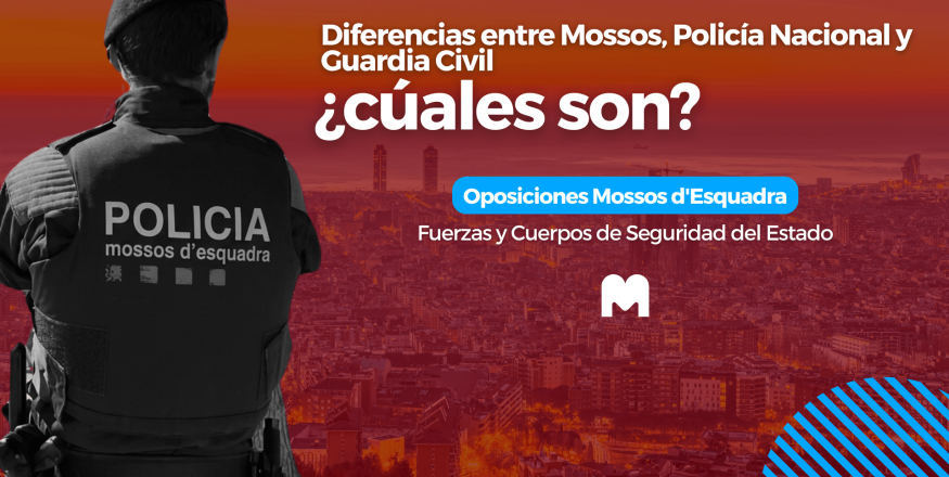 Diferencias entre Mossos, Policía Nacional y Guardia Civil