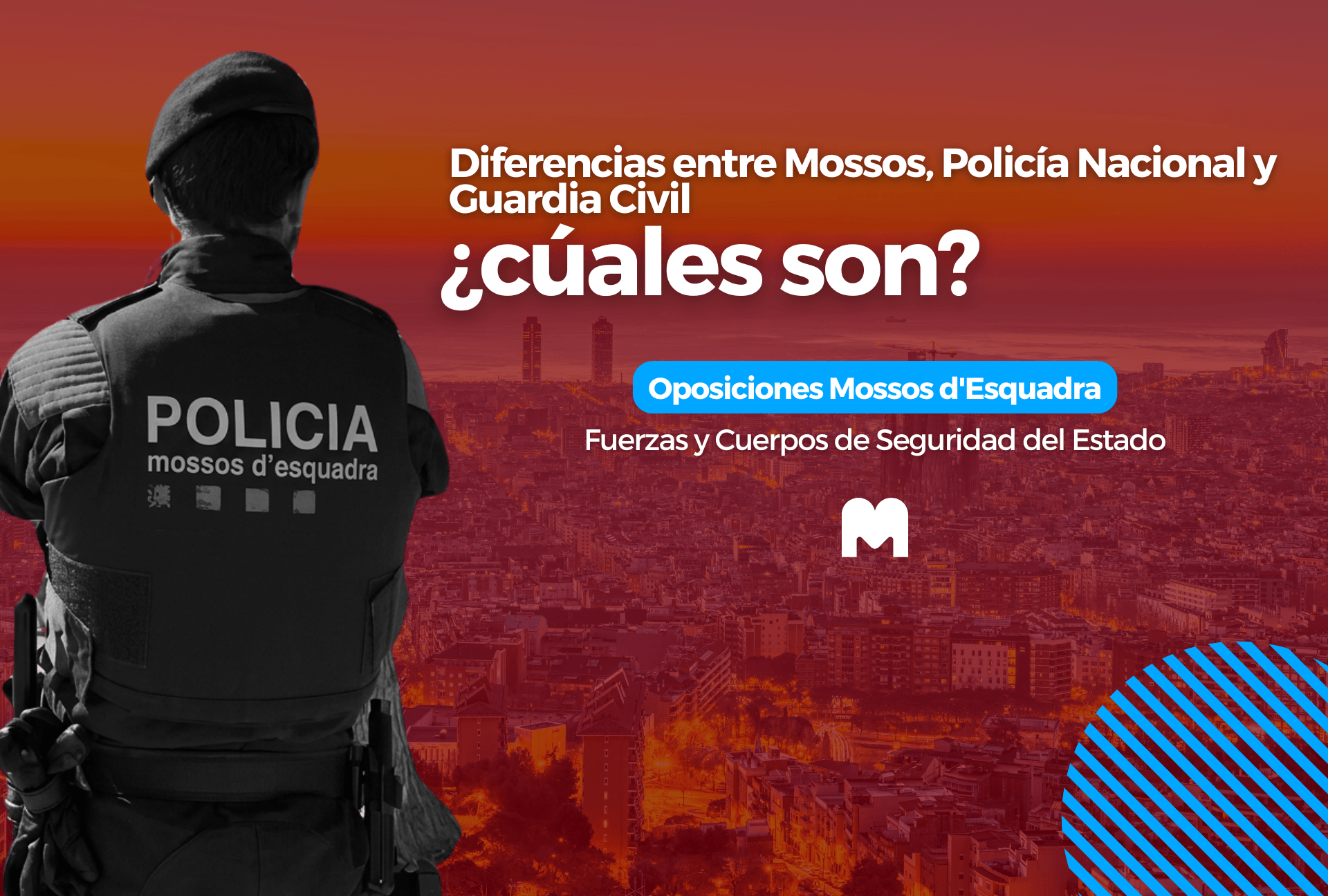 Diferencias entre Mossos, Policía Nacional y Guardia Civil