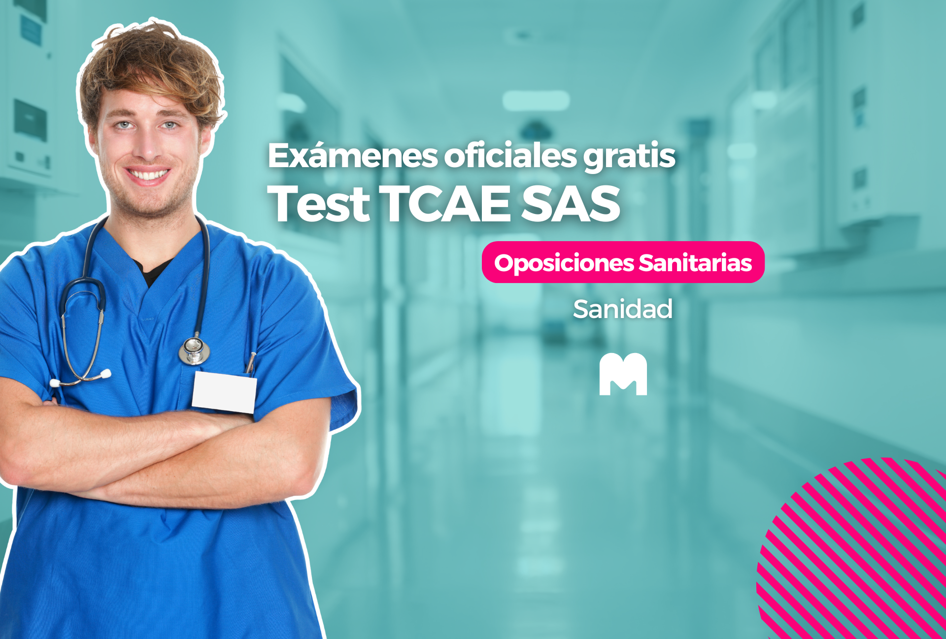 exámenes oficiales gratis y test de TCAE del Servicio Andaluz de Salud (SAS).