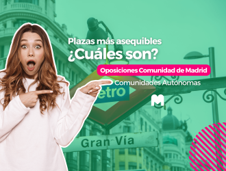 Oposiciones más asequibles Comunidad de Madrid 2026